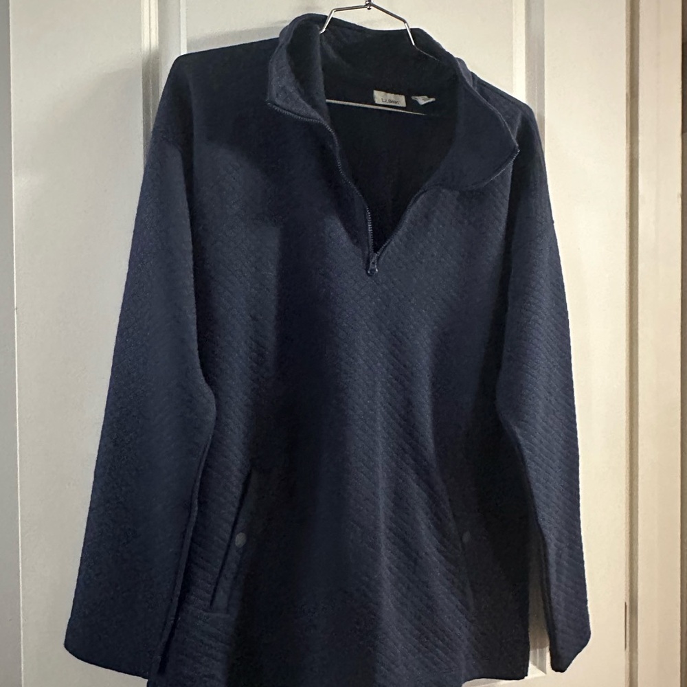 L.L. Bean quarter zip